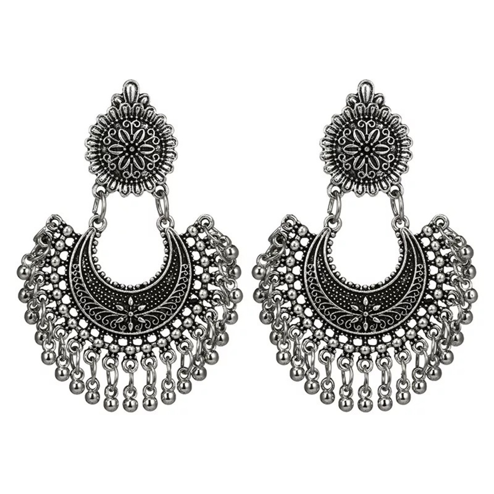 Boho bohemian Gypsy Earrings - Picture 3 of 7